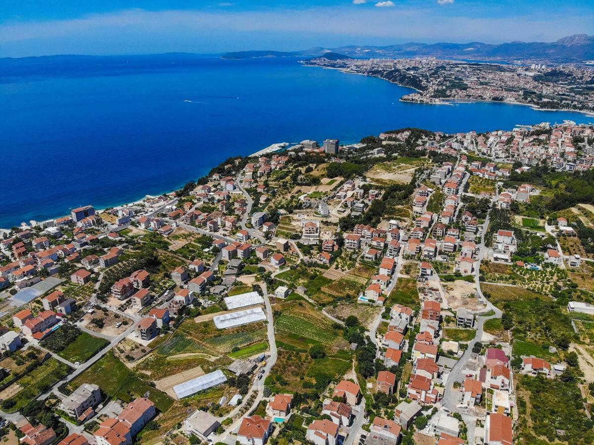 Villa Artea Podstrana Bagian luar foto