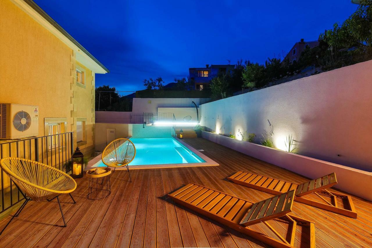 Villa Artea Podstrana Bagian luar foto
